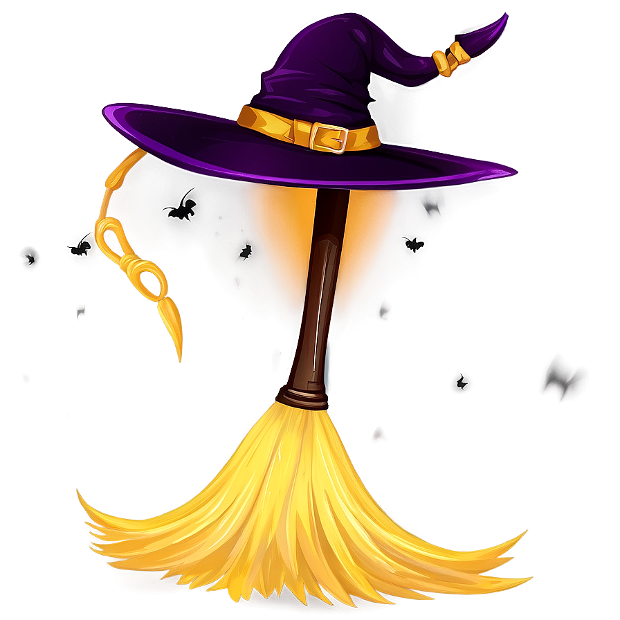 Scary Witches Broom Png 15 PNG image