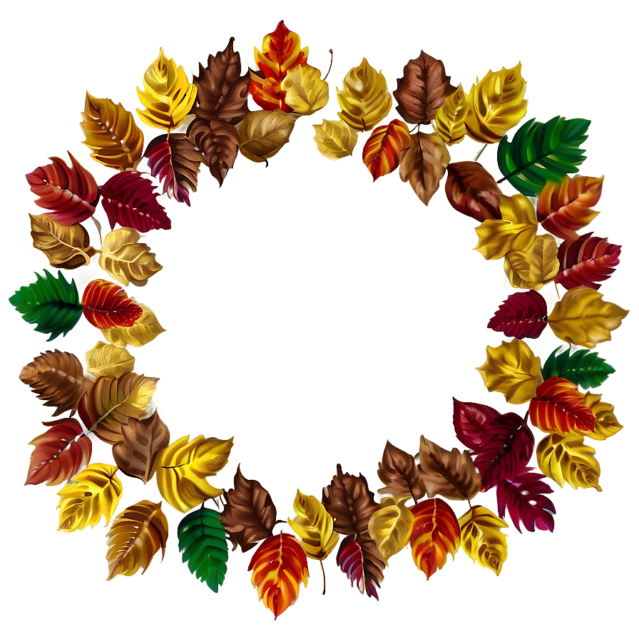 Scattered Fall Leaves Png 69 PNG image