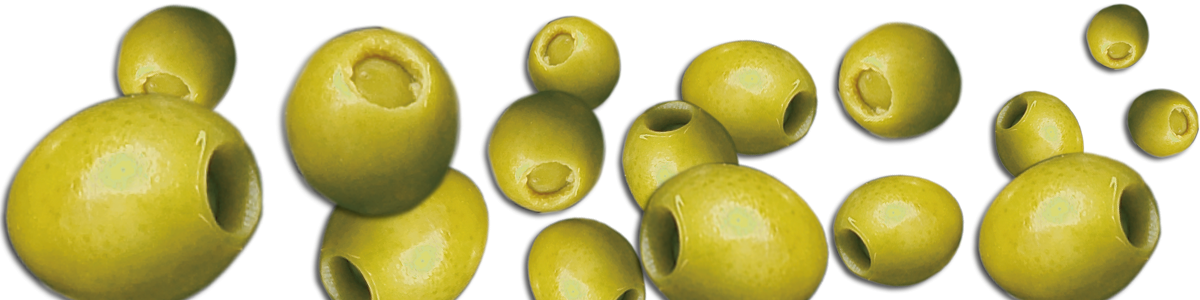 Scattered Green Olives PNG image