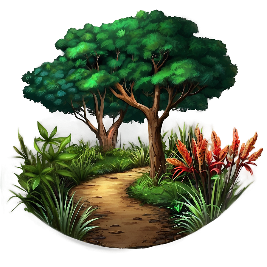 Scenic Nature Trail Png Wgu62 PNG image