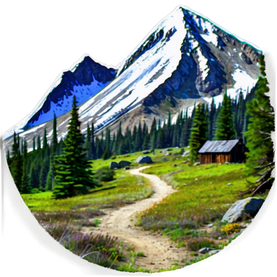 Scenic Pacific Crest Trail Png 06292024 PNG image