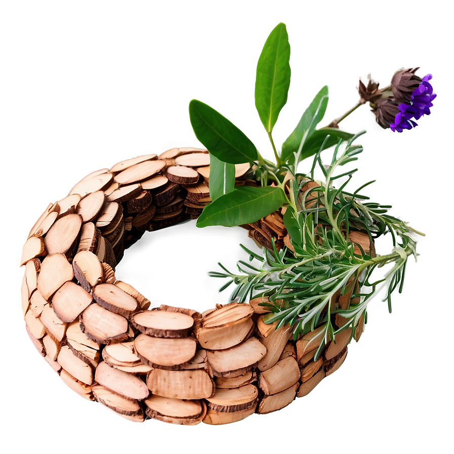 Scented Herb Wreath Png Ram16 PNG image