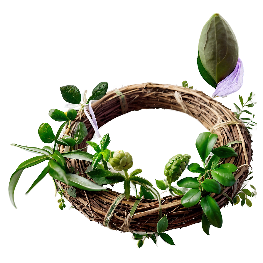 Scented Herb Wreath Png Xwq3 PNG image