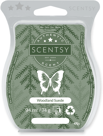 Scentsy Woodland Suede Wax Melt PNG image