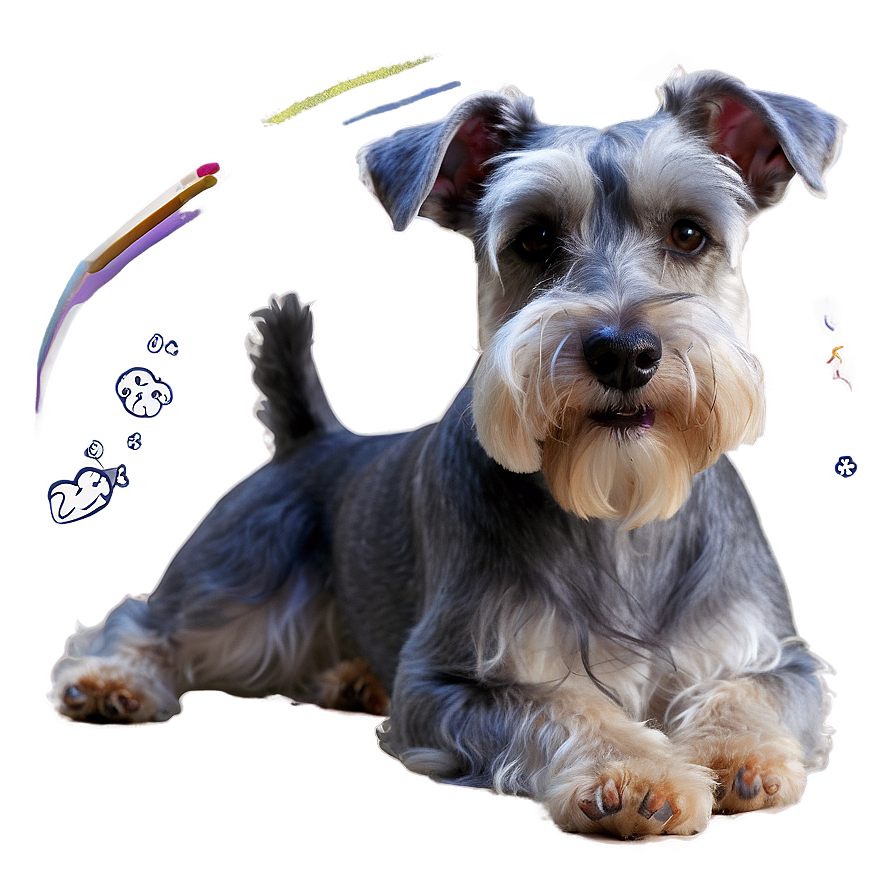 Schnauzer Loyal Companion Png 87 PNG image