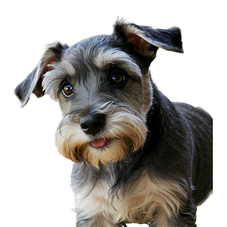 Schnauzer Puppy Eyes Png 06262024 PNG image