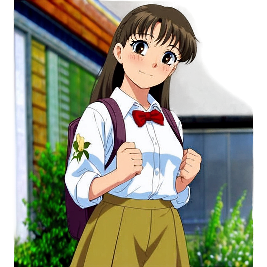 School Anime Characters Png 44 PNG image