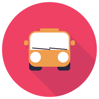 School Bus Icon PNG image