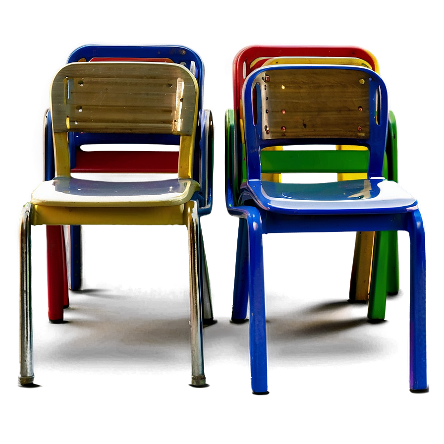 School Chair Collection Png Rru PNG image