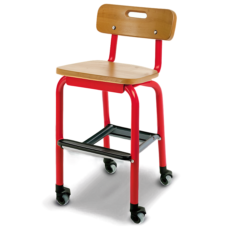 School Chair Design Png Iio40 PNG image