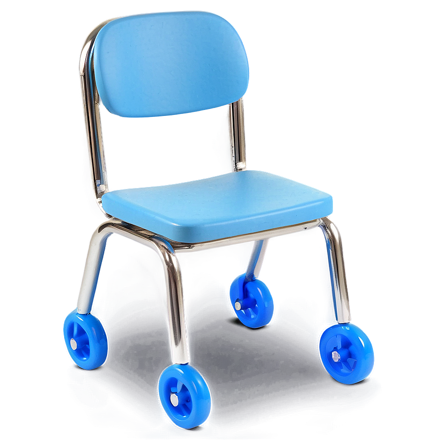 School Chair With Wheels Png Taq PNG image