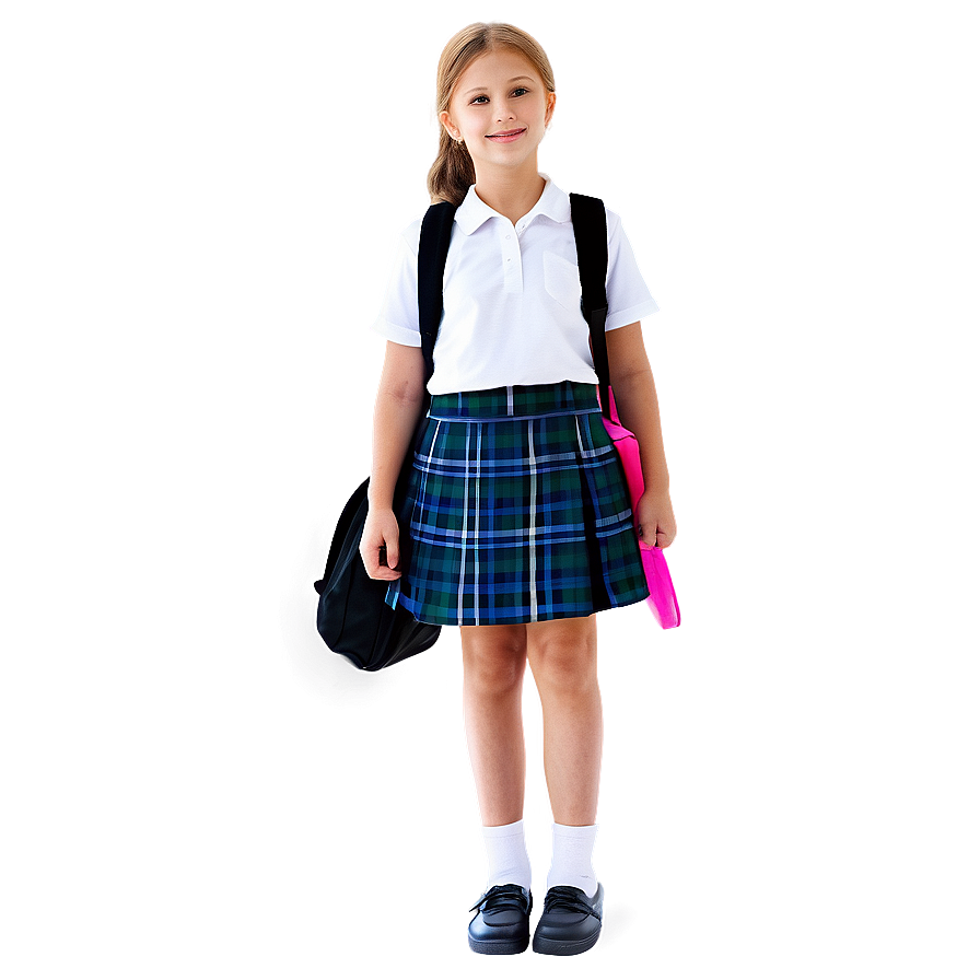 School Girl Character Png 05032024 PNG image