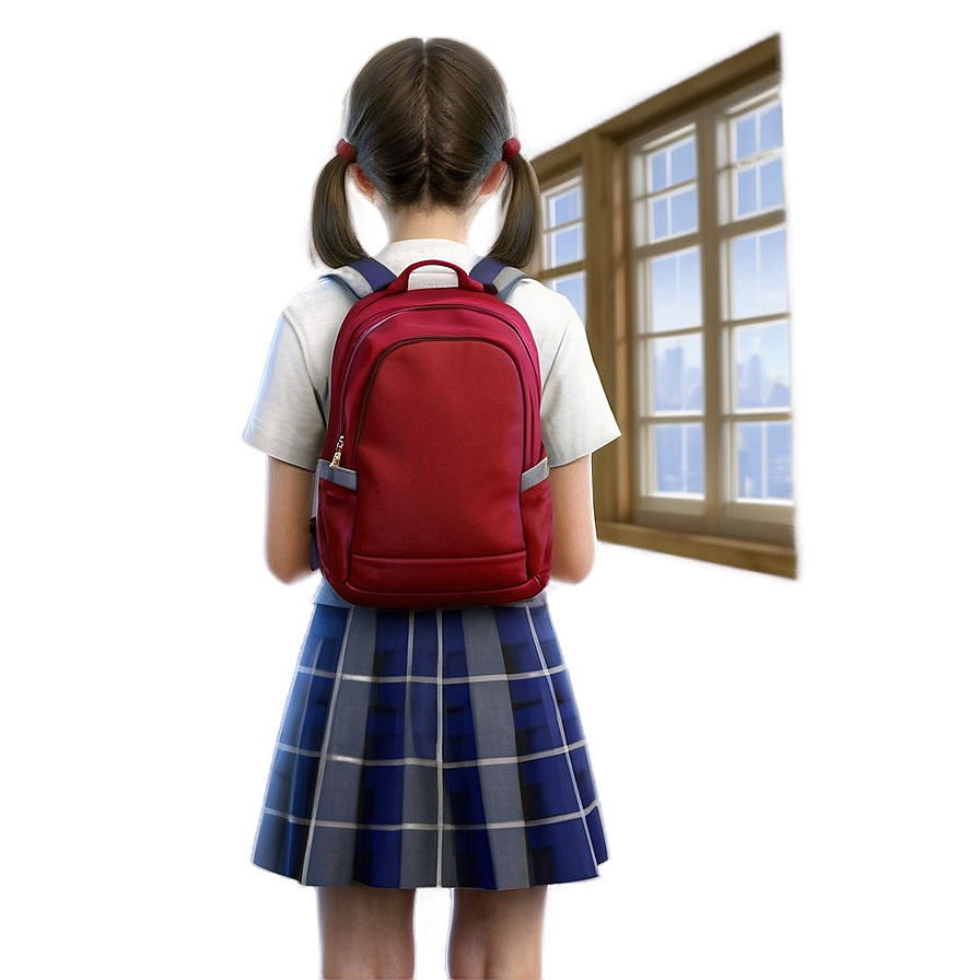 School Girl Character Png Nvg90 PNG image