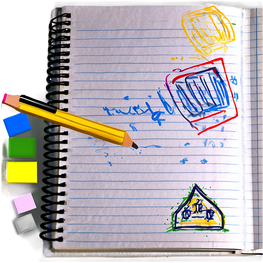 School Notebook Paper Png Ncw12 PNG image