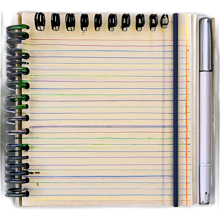 School Notebook Paper Png Qhx83 PNG image