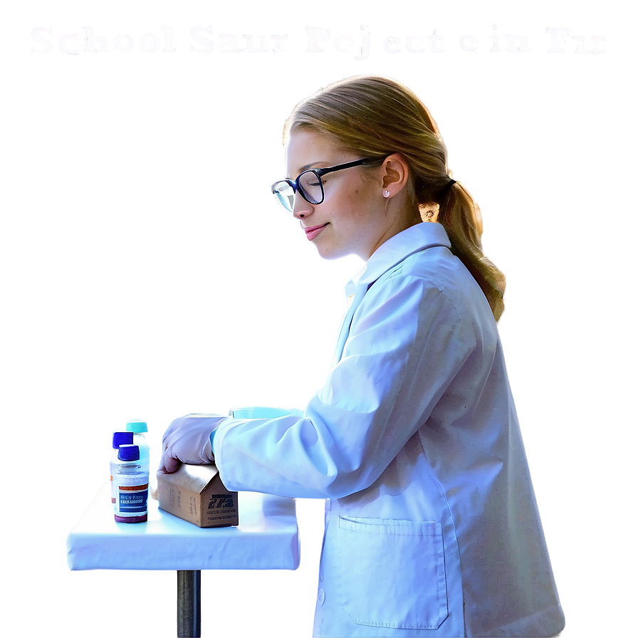 School Science Fair Project Png 24 PNG image