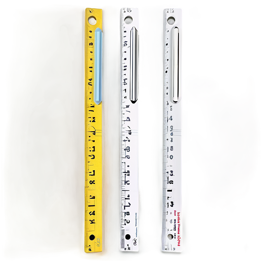 School Supplies Ruler Png Nsf PNG image