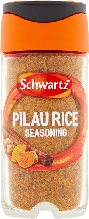 Schwartz Pilau Rice Seasoning Spice Jar PNG image