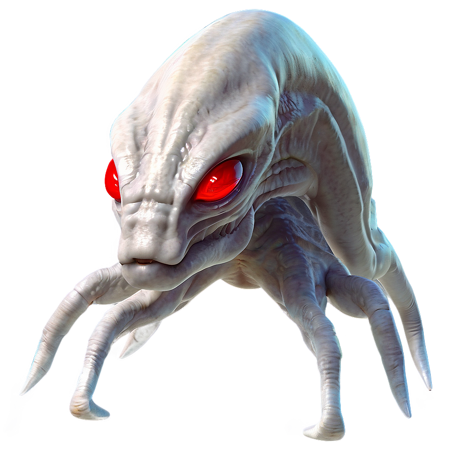 Sci-fi Alien Creature Png Geq40 PNG image