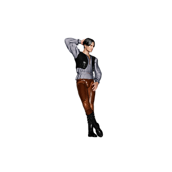 Sci Fi Character Pose PNG image