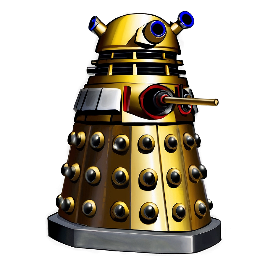 Sci-fi Dalek Concept Png 06242024 PNG image