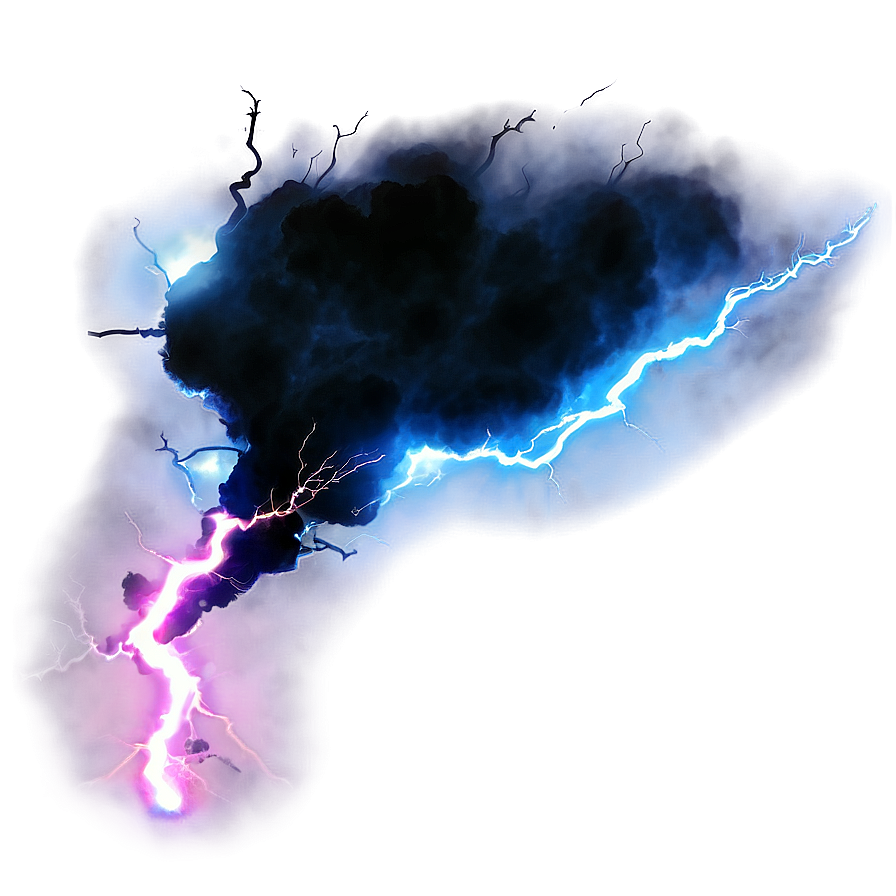 Sci-fi Lightning Blast Png 39 PNG image