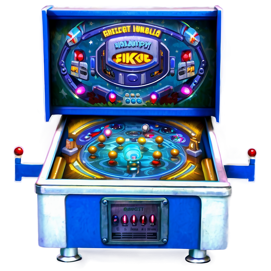 Sci-fi Pinball Adventure Png 06242024 PNG image