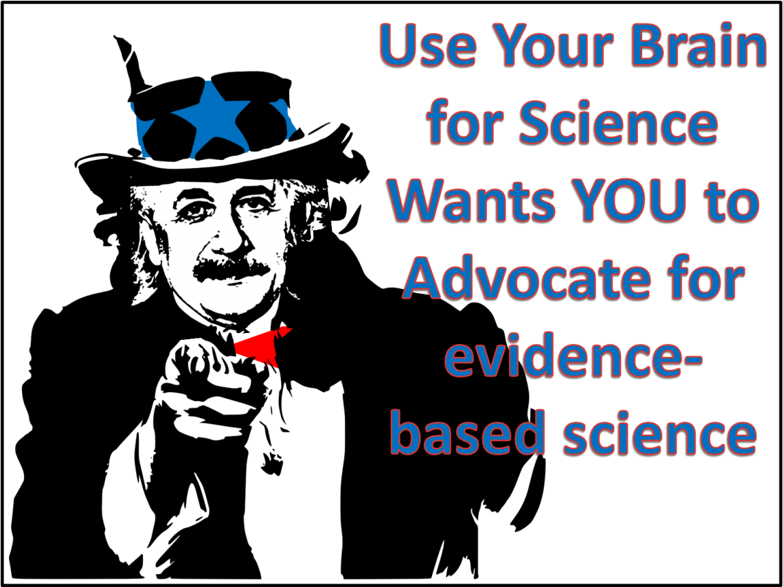 Science Advocacy Poster PNG image