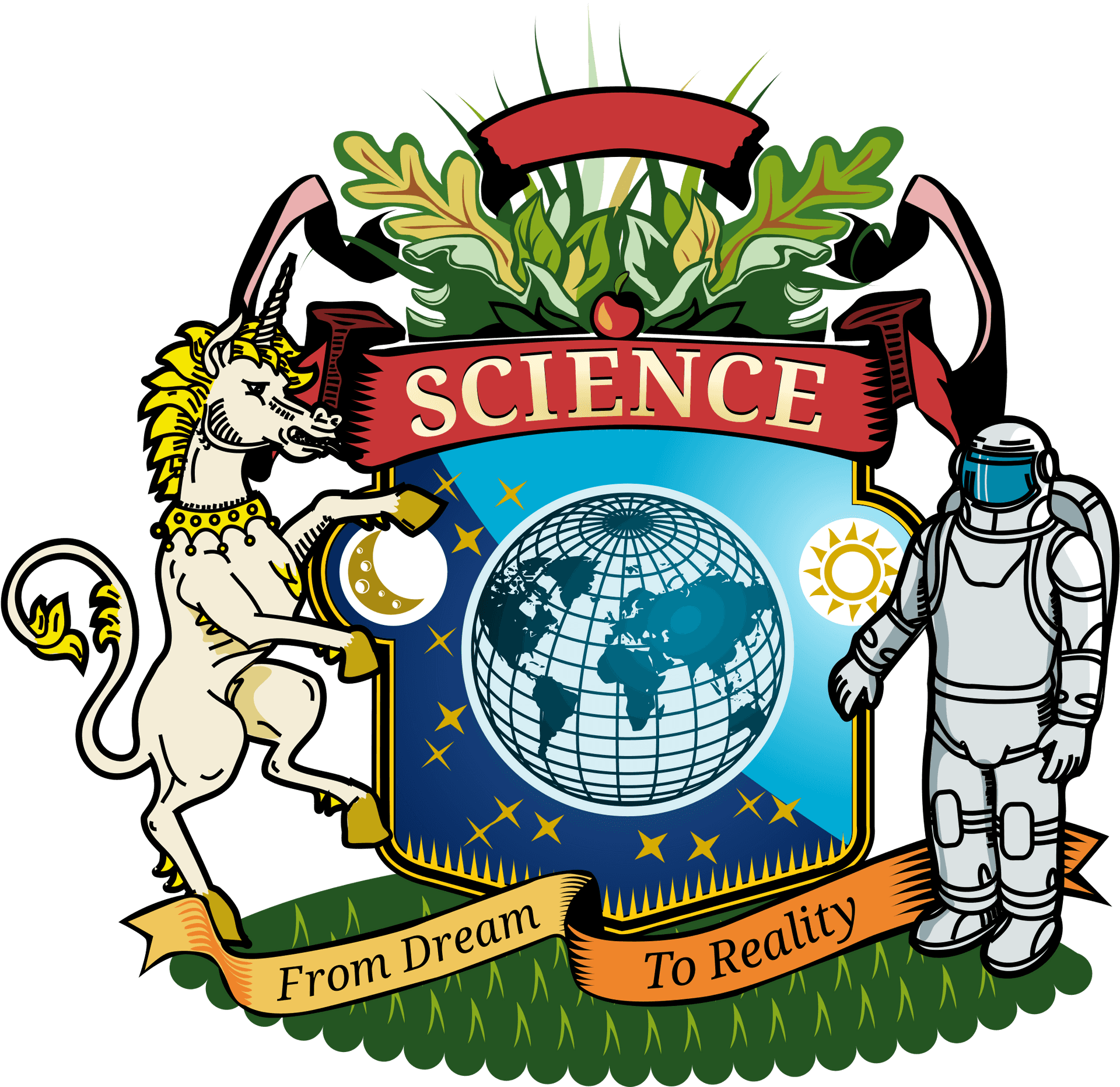 Science_ Crest_ From_ Dream_ To_ Reality PNG image