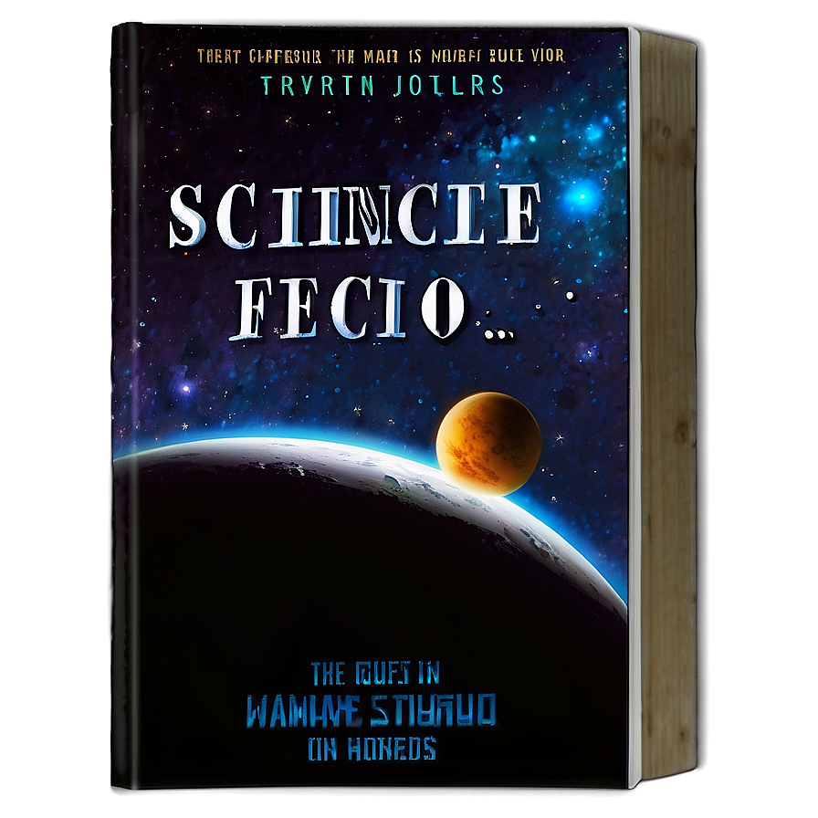 Science Fiction Book Cover Png 04292024 PNG image