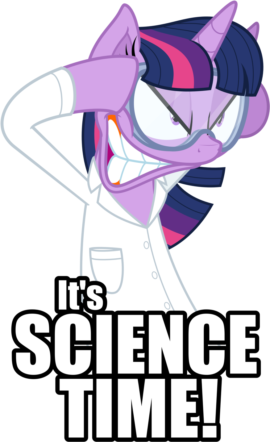 Science Time_ Animated Character Pose PNG image