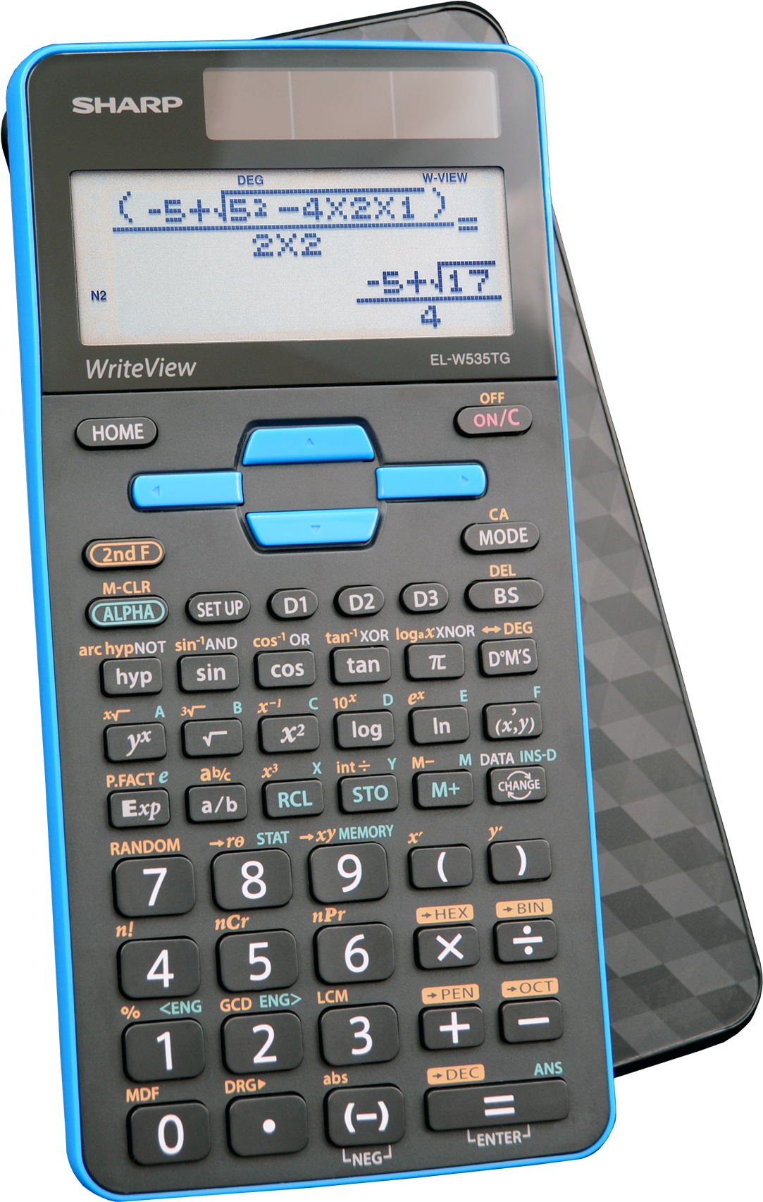 Scientific Calculator Sharp E L W535 T G PNG image