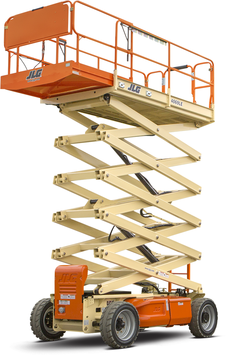 Scissor Lift Equipment PNG image