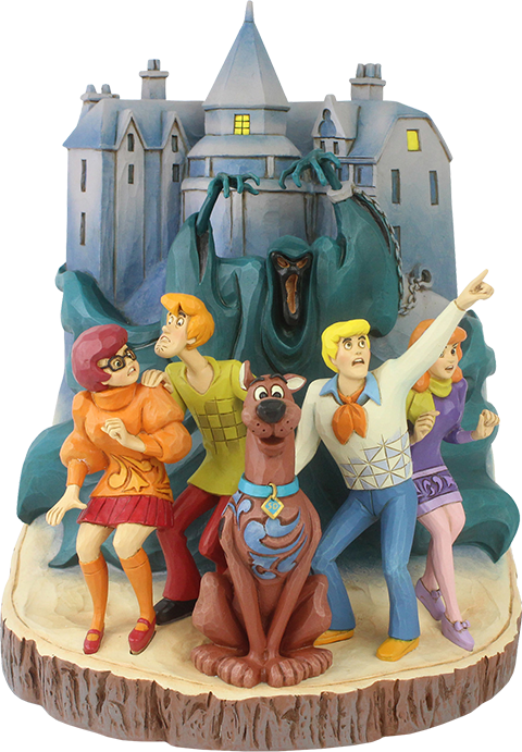 Scooby Doo Mystery Gang Figurine PNG image