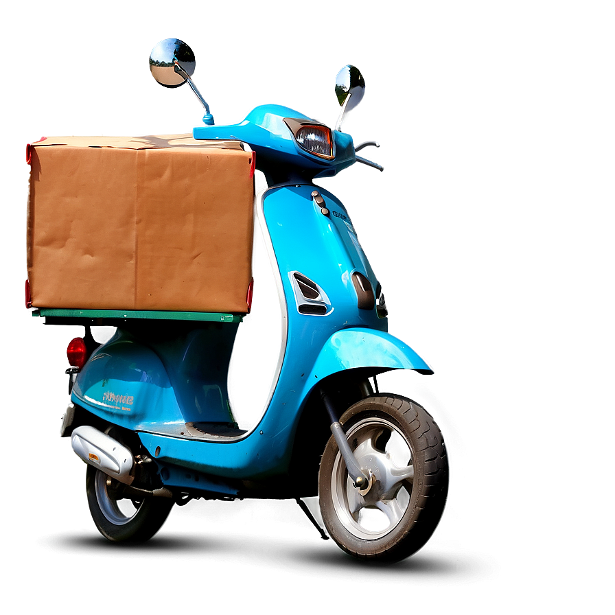 Scooter For Delivery Png Qdc PNG image