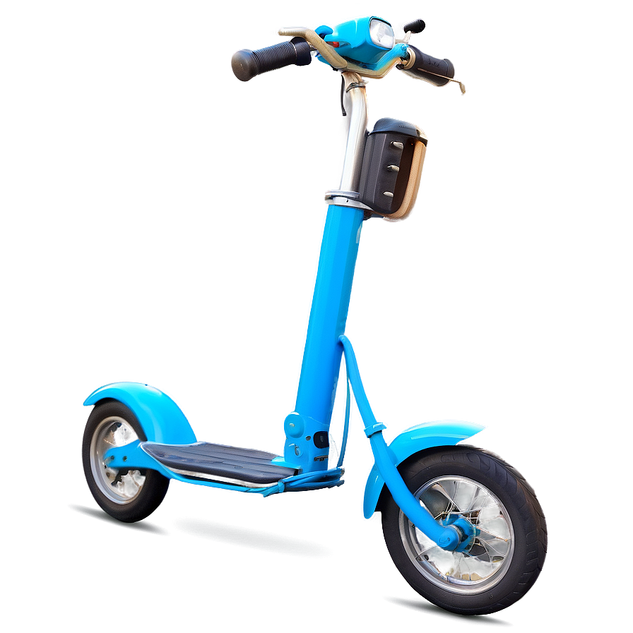Scooter With Basket Png 05242024 PNG image