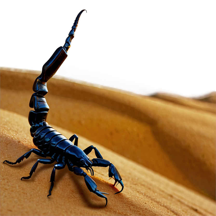Scorpion On Sand Dune Png 30 PNG image