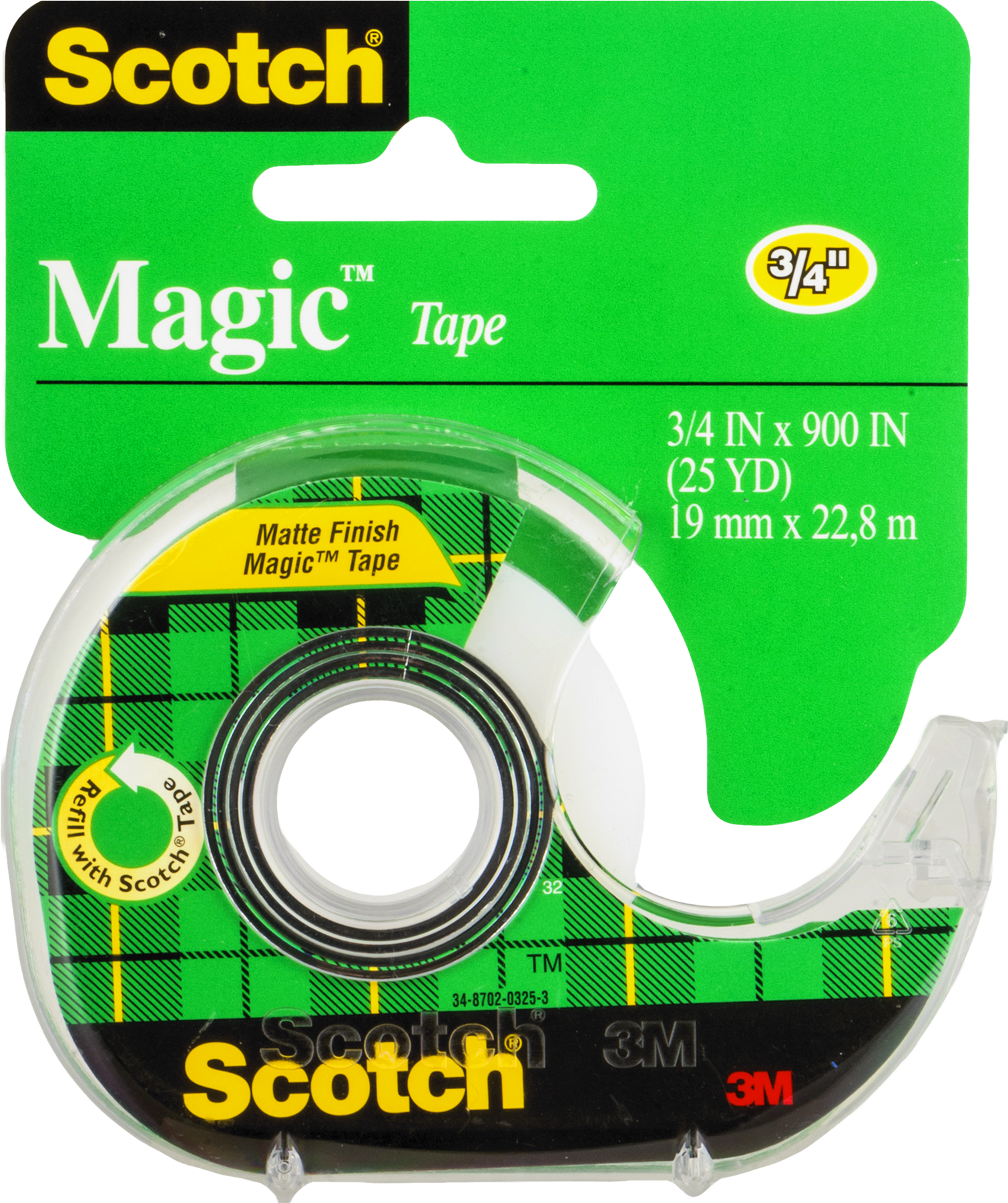 Scotch Magic Tape Packaging PNG image