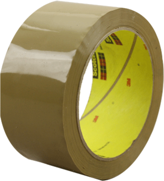 Scotch Tape Roll Transparent Adhesive PNG image