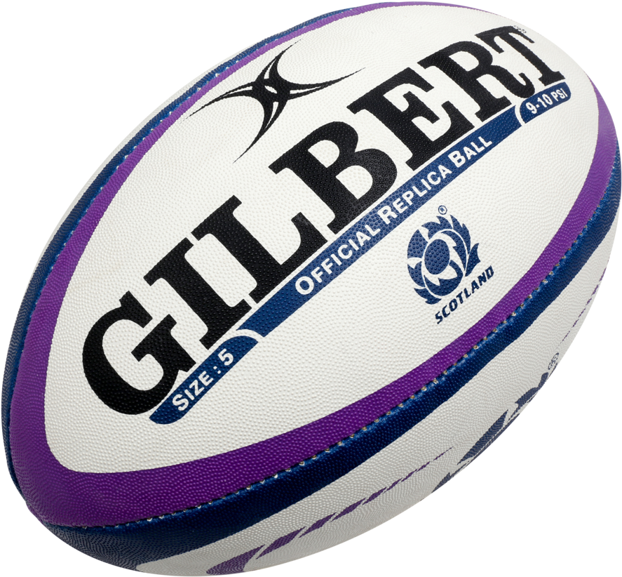 Scotland Official Gilbert Rugby Ball PNG image