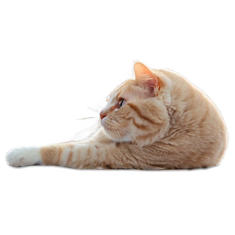 Scottish Fold Cat Ear Png B PNG image