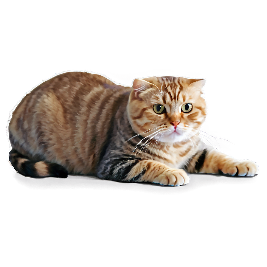 Scottish Fold Cat Png Dxt46 PNG image