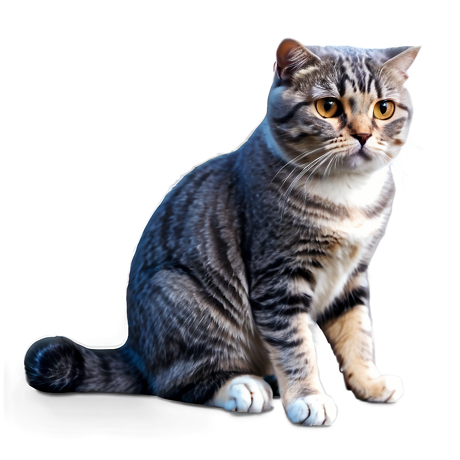 Scottish Fold Cat Png Sew PNG image