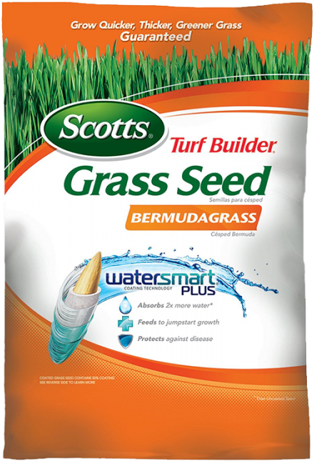 Scotts Turf Builder Bermudagrass Seed Package PNG image