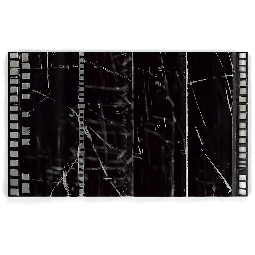 Scratched Film Overlay Texture Png 06252024 PNG image