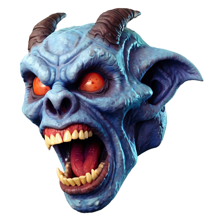 Screaming Demon Png 05062024 PNG image