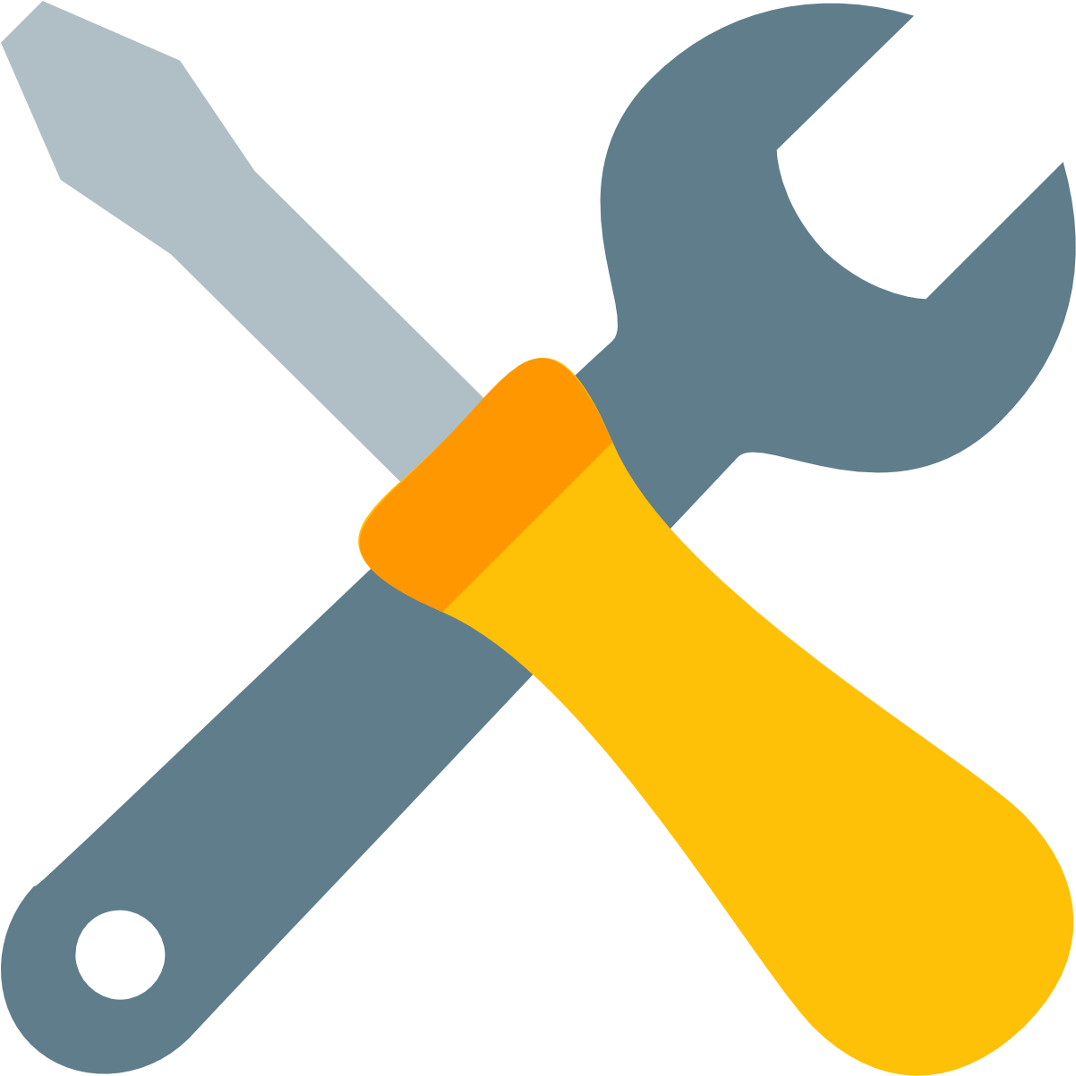 Screwdriverand Wrench Icon PNG image