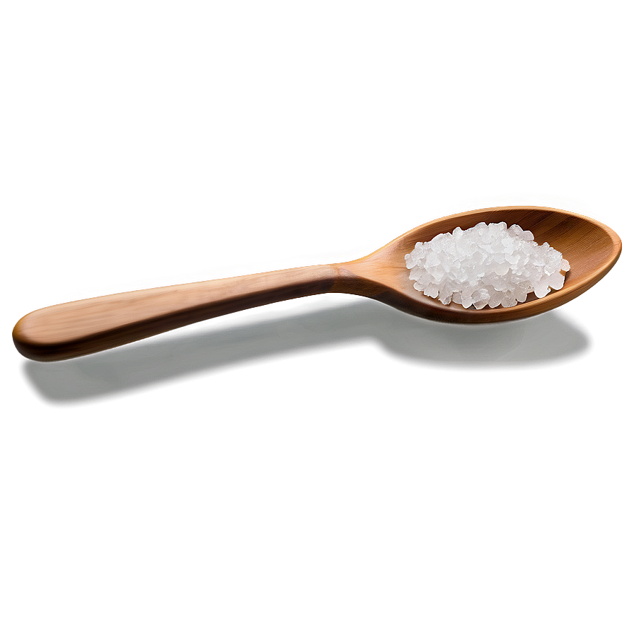 Sea Salt On Spoon Png Ekk PNG image