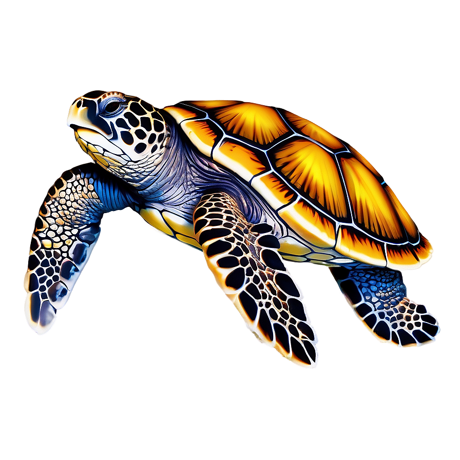 Sea Turtle In Ocean View Png 21 PNG image