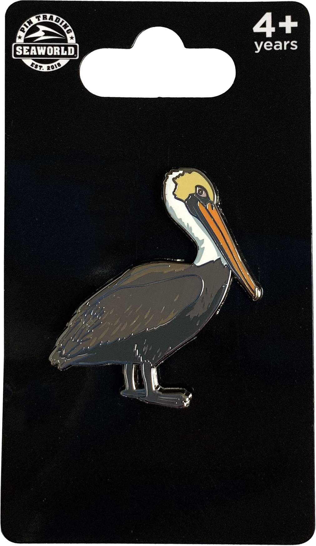 Sea World Pelican Pin Collectible PNG image